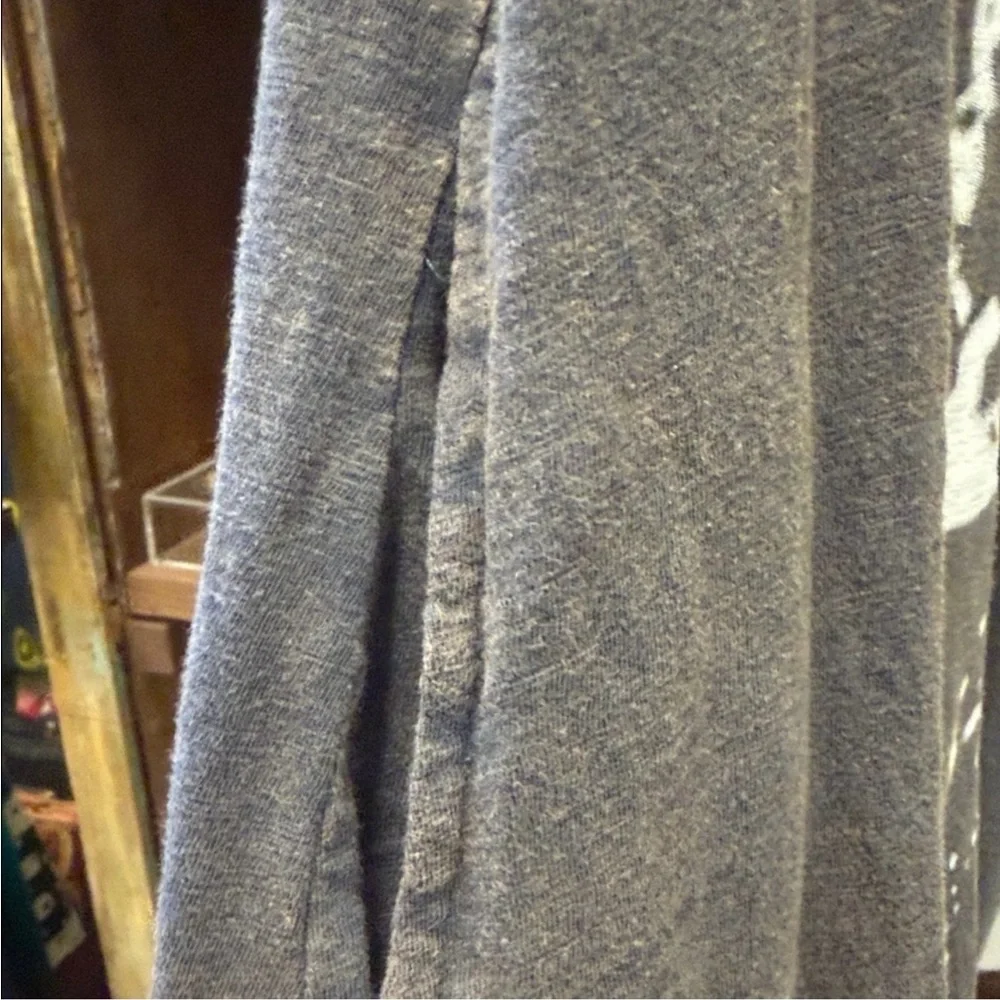 Magnolia Pearl style Gray Graphic Tshirt dress - Picture 5 of 6